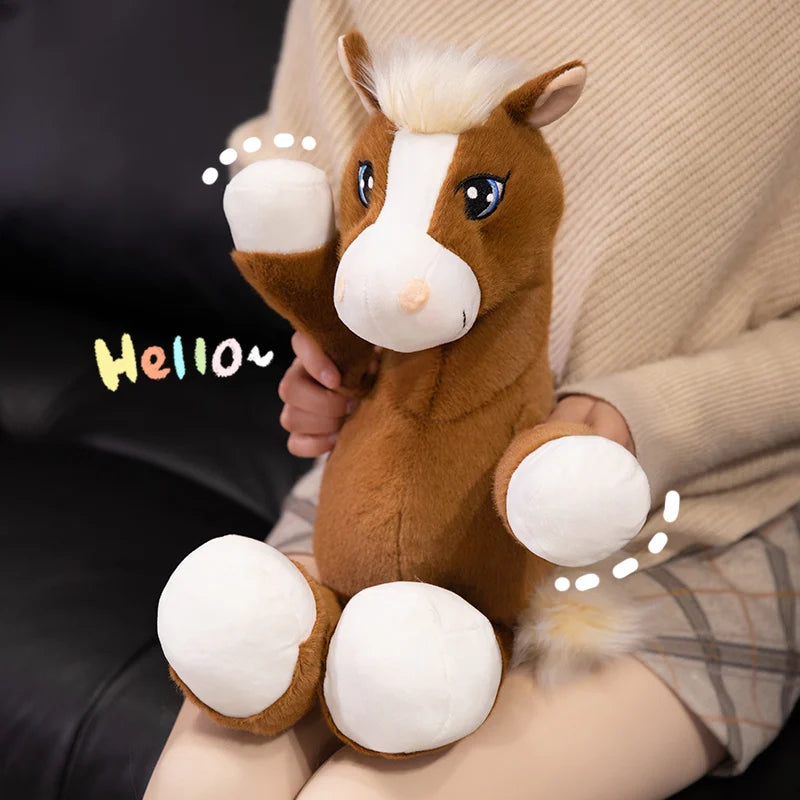 Peluche cheval Douceur & Tendresse